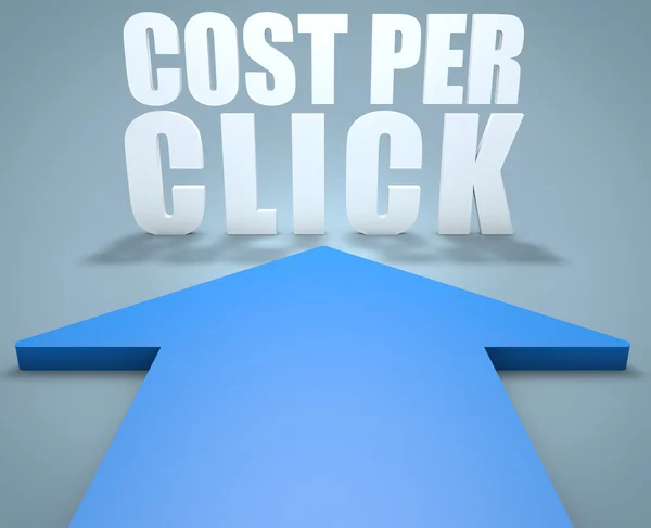 Costo per click — Foto Stock