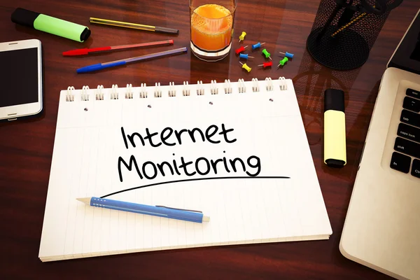 Internet Monitoring — Stock Photo, Image