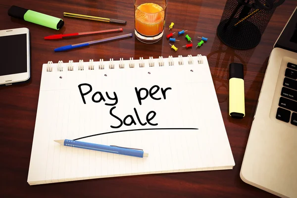 Pay per Sale — Stock Photo, Image