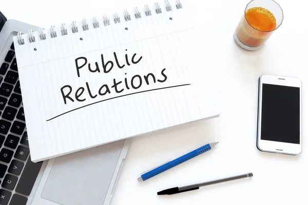 Relações públicas — Fotografia de Stock