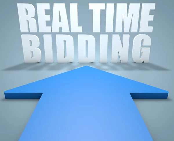 Real Time Bidding — Stock Photo, Image