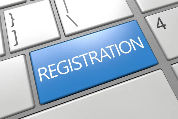 Registration — Stock Photo, Image