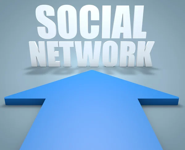 Social Network — Stock Photo, Image