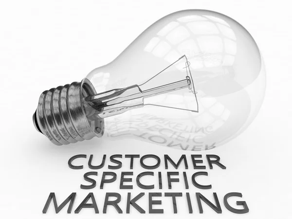 Marketing specifico per il cliente — Foto Stock