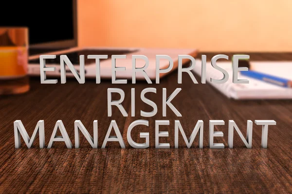 Управление рисками предприятия — стоковое фото