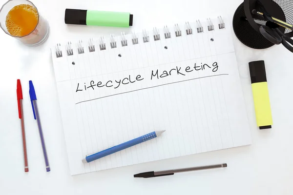 Lifecycle Marketing — Stock Photo, Image