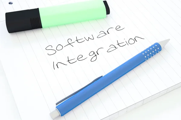 Software-integratie — Stockfoto