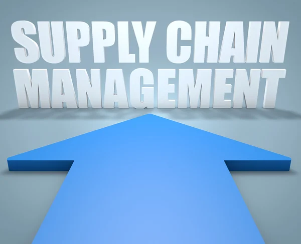 Gestione della supply chain — Foto Stock