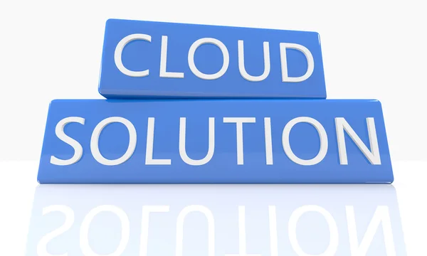 Cloud Solution — Stock Photo, Image