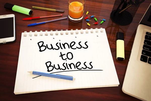 Business to Business — Stock Photo, Image