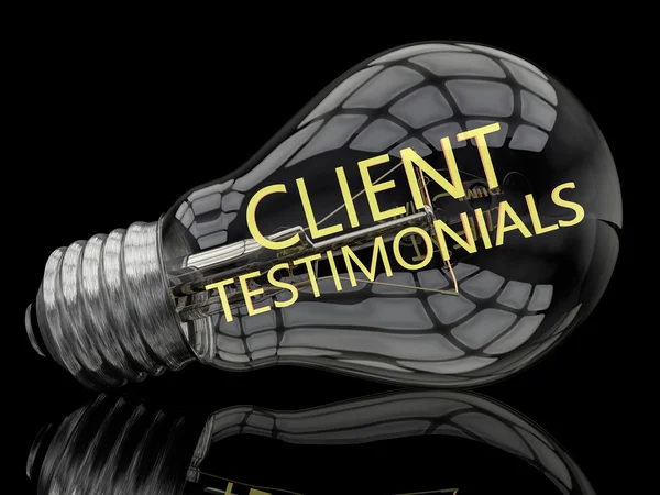 Client Testimonials — Stock Photo, Image