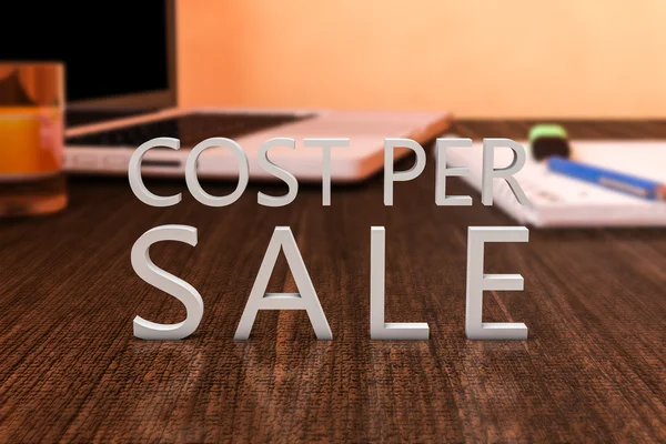 Cost per Sale — Stock Photo, Image