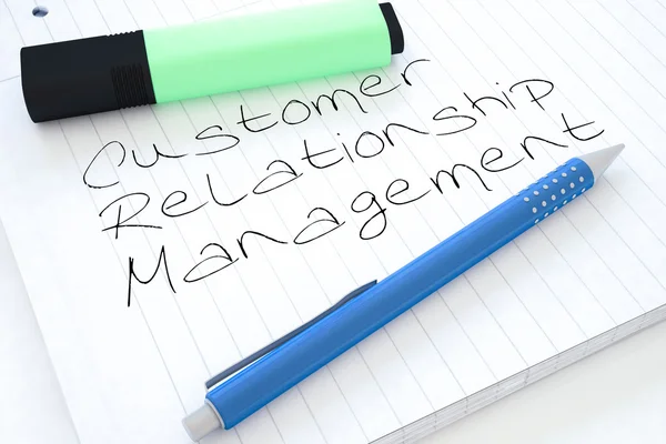Customer Relationship Management — Stock Photo, Image