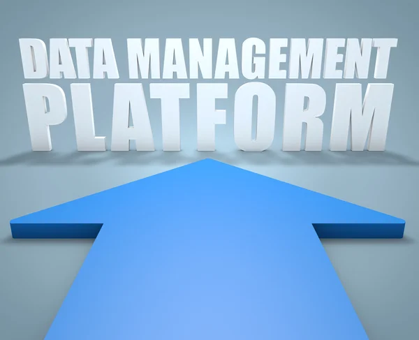 Platform voor gegevensbeheer — Stockfoto