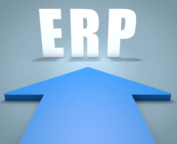 Enterprise resource planning — Stockfoto
