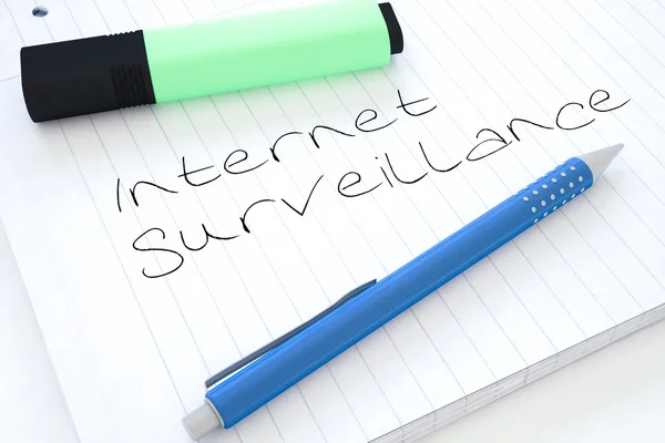 Internet Surveillance — Stock Photo, Image