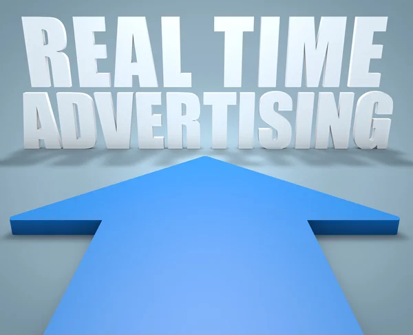 Real Time Advertising — Stock Photo, Image