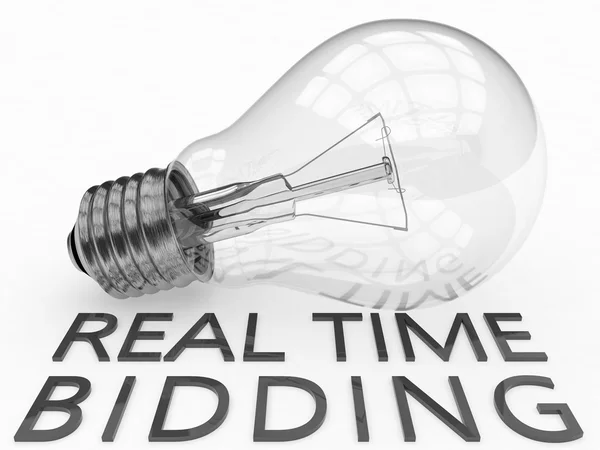 Real Time Bidding — Stock Photo, Image