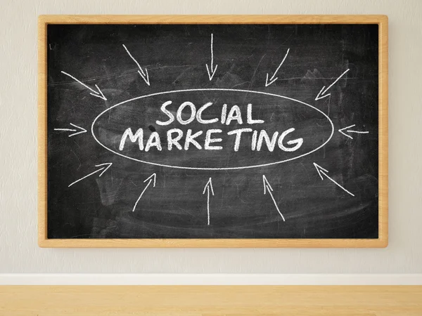 Marketing sociale — Foto Stock