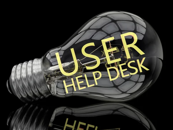 Gebruiker helpdesk — Stockfoto