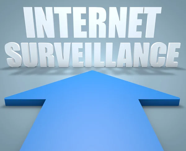 Internet Surveillance — Stock Photo, Image