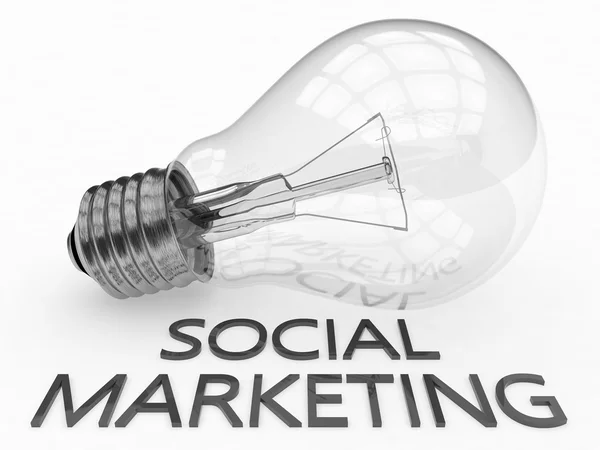 Marketing sociale — Foto Stock