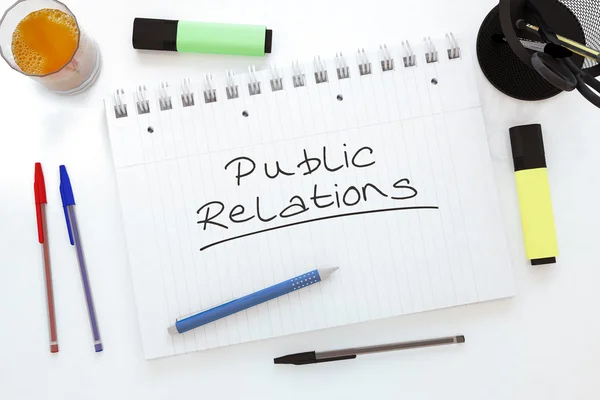 Public relations — Zdjęcie stockowe