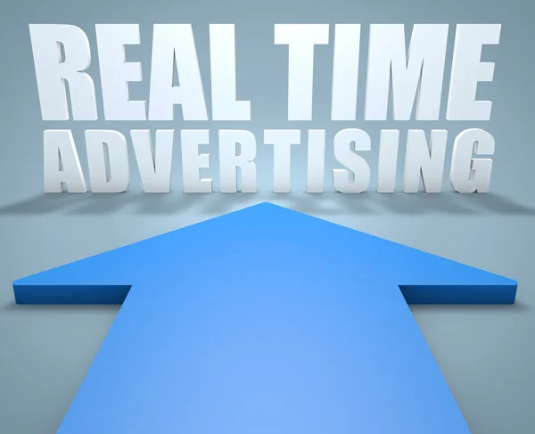 Real Time Advertising — Stock Photo, Image