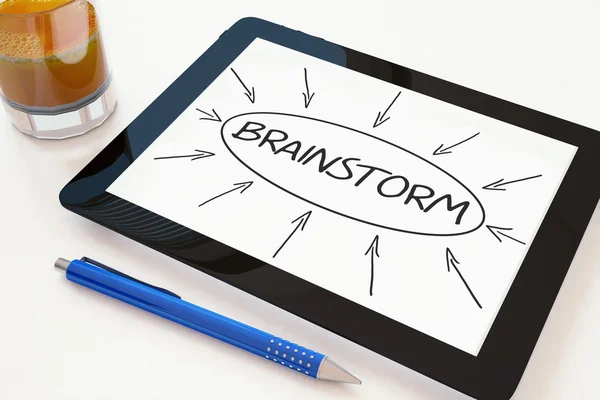 Brainstorm — Fotografia de Stock