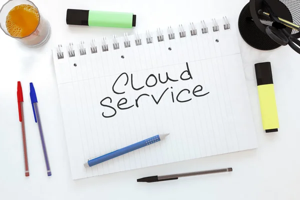 Cloudová služba — Stock fotografie