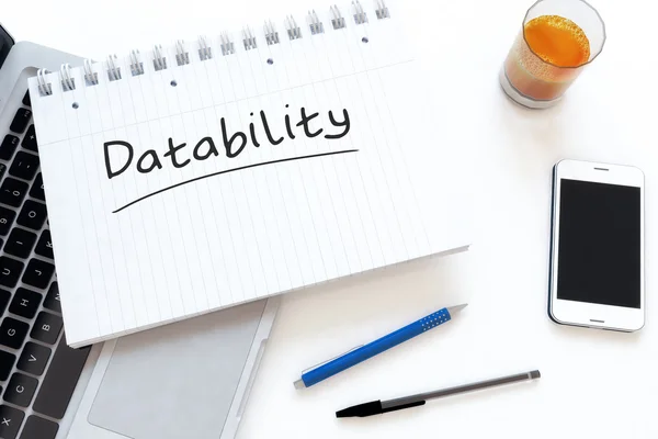 Datability — 图库照片