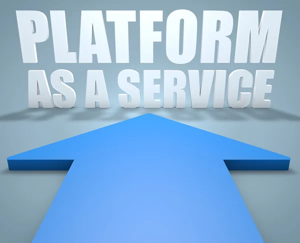 Plataforma como servicio — Foto de Stock