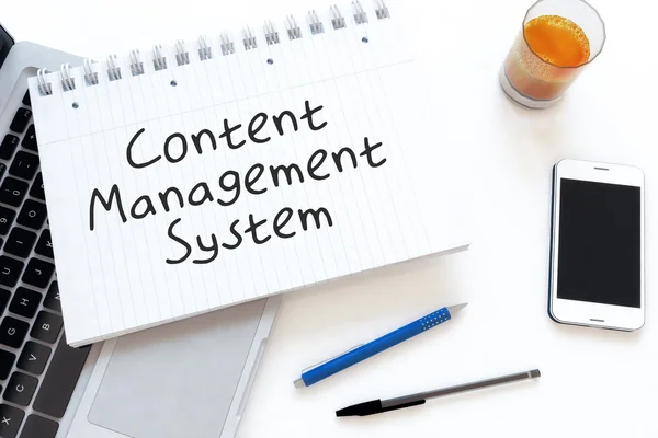 Content Management System — Stockfoto