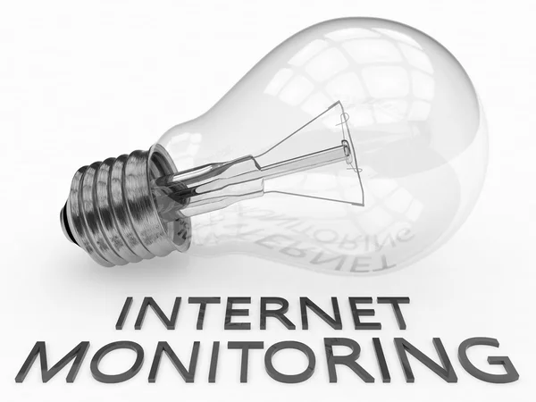 Monitoreo de Internet — Foto de Stock