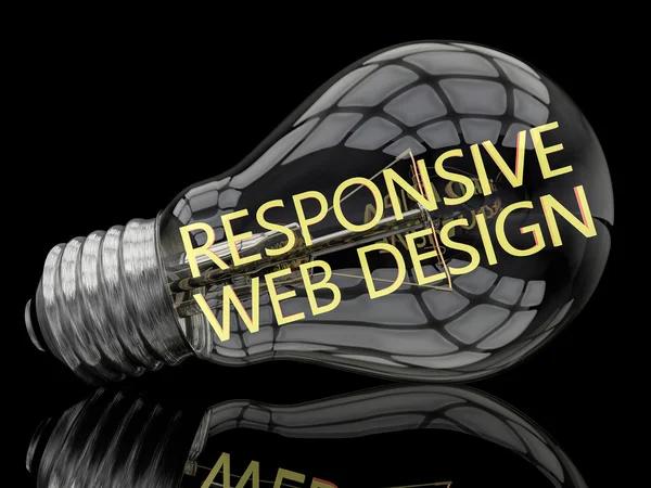 Responsywne projektowanie stron internetowych — Zdjęcie stockowe