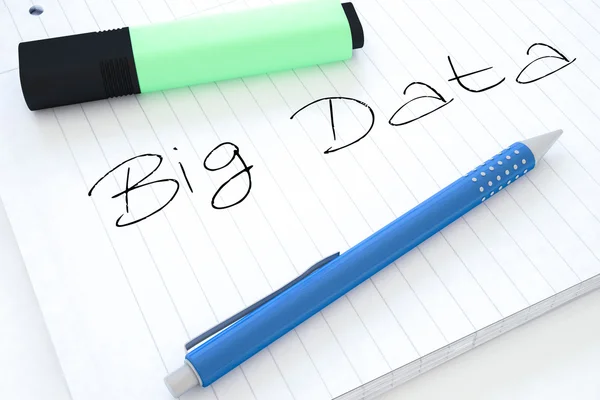 Big Data — Stock Photo, Image