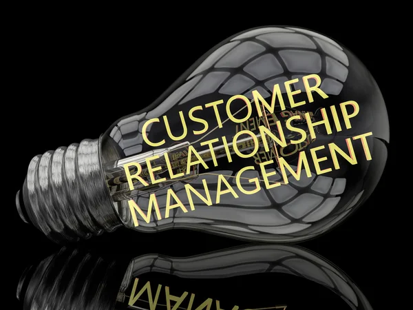 Управление взаимоотношениями с клиентами — стоковое фото