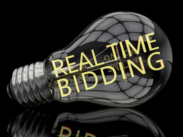 Real Time Bidding — Stock Photo, Image