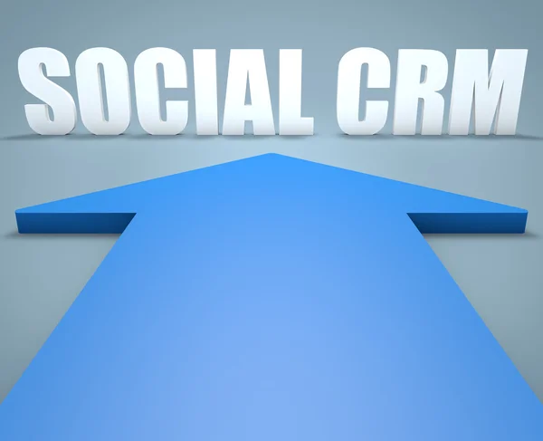 Social crm — Stockfoto