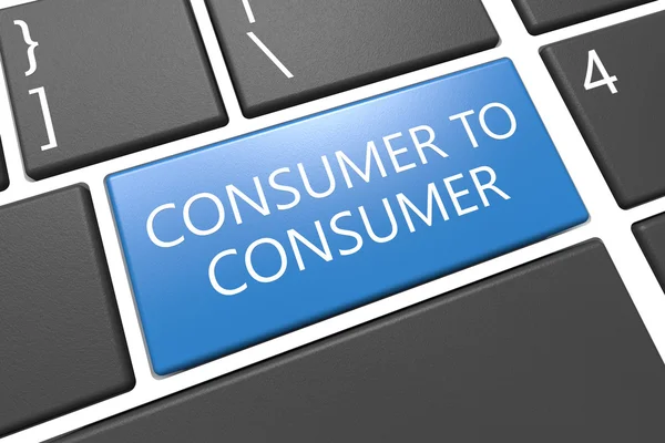 Consumer to Consumer — Stock Photo, Image