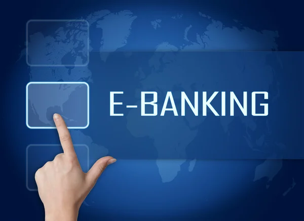 E-Banking — стокове фото