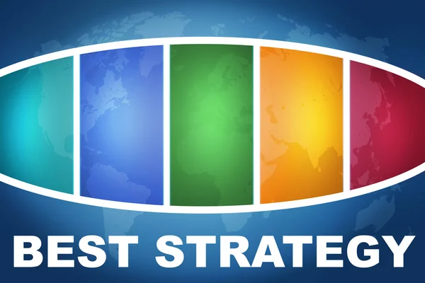 Bästa strategin — Stockfoto