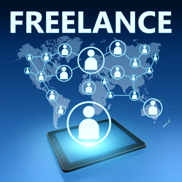 Freelance — Stockfoto