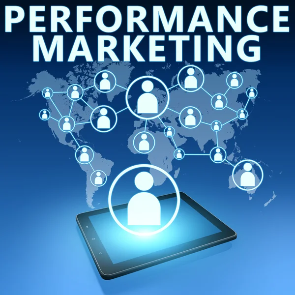Performance Marketing — Zdjęcie stockowe
