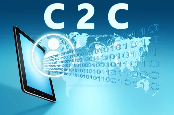 C2C kavramı — Stok fotoğraf