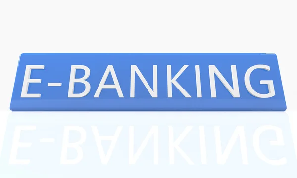 E-Banking — Stock fotografie