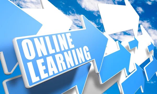 Online-Lernen — Stockfoto