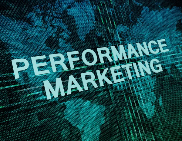 Marketing de desempenho — Fotografia de Stock