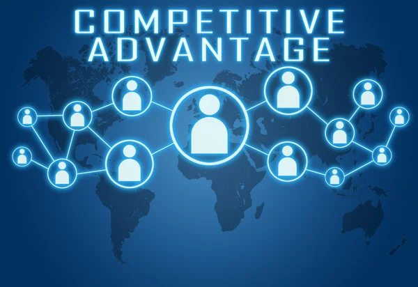 Wettbewerbsvorteil — Stockfoto
