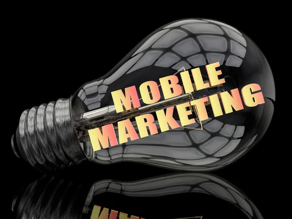 Marketing mobilny — Zdjęcie stockowe